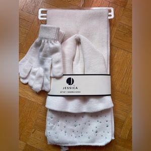Jessica gift set - scarf, hat, gloves